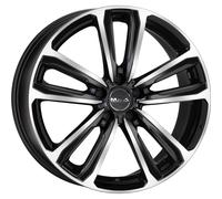 Llanta aluminio MAK MAGMA 15" 6J 5x100 ET 40 72 BLACK MIRROR