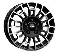 Llanta aluminio MAK NOMAD-2 17" 7.5J 6x114.3 ET 45 66.1 BLACK MIRROR