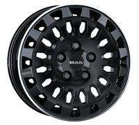 MAK Llantas Overland para Ford Transit N1 2024-2025 8x18 6x120 Gloss Black Mirr