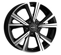 Llanta aluminio MAK QVARZ 16" 6.5J 5x108 ET 40 72 BLACK MIRROR
