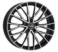 LLANTAS MAK SPECIALE PARA ALFA ROMEO STELVIO 9X22 5X110 BLACK MIRROR PVJ