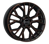 Llanta aluminio MAK STILO 18" 8J 5x112 ET 39 76 BLACK AND BRONZE