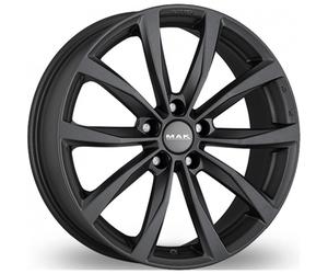 Llanta aluminio MAK WOLF 16" 7J 5x112 ET 52 66.6 GLOSSY BLACK