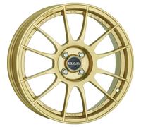Llanta aluminio MAK XLR 17" 7J 4x108 ET 25 65.1 GOLD