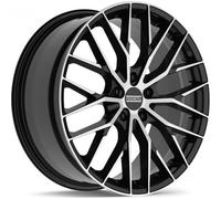 Llanta aluminio BMW X1 19" - FONDMETAL MAKHAI GLOSSY BLACK MACHINED