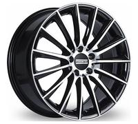 Llanta aluminio AUDI Q8 20" - FONDMETAL AIDON GLOSSY BLACK MACHINED