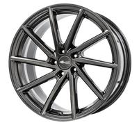 Llanta aluminio MERCEDES GLK 18" - BROCK B37 GRAPHITE LUCIDO