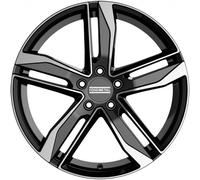 Llanta aluminio MERCEDES GLK 18" - FONDMETAL HEXIS GLOSSY BLACK MACHINED