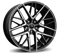 Llanta aluminio MOMO WHEELS RFX-01 21" 10J 5x112 ET 42 66.6 NERO OPACO DIAMANTAT