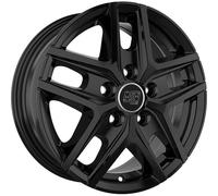 Llanta aluminio MSW MSW 40 VAN 16" 6.5J 5x118 ET 65 71.1 GLOSSY BLACK
