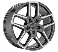 Llanta aluminio MSW MSW 52 20" 8.5J 5x120 ET 47 72.6 GLOSS GUN METAL FULL POLISH