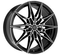LLANTAS MSW MSW 75 PARA BMW SERIE 4 CABRIO 8X20 5X120 GLOSS BLACK FULL POLI ZN1