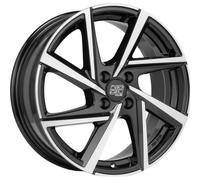 MSW Wheels Llantas MSW 80-4 6x15 4x98 ET35 58.1 Negro brillante pulido para Ford Ka II