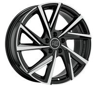 Llanta aluminio MSW MSW 80-5 17" 7J 5x108 ET 40 65.1 GLOSS BLACK FULL POLISHED