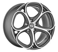 LLANTAS MSW MSW 82 PARA OPEL MERIVA 8X19 5X110 MATT GUN METAL FULL POLISHED 6U3