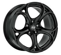 MSW Wheels Llanta MSW 82 para Alfa Romeo Tonale 9x20 5x110 Negro Brillo 2 unidades