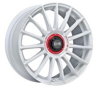 OZ-Racing Llantas de aleación Supert Evoluz WRC 8.5x19 5x112 para MG HS Race White Red 6AC
