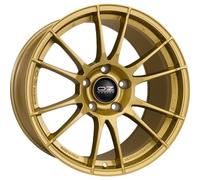 Llanta aluminio OZ RACING ULTRALEGGERA 18" 8J 5x100 ET 48 68 RACE GOLD