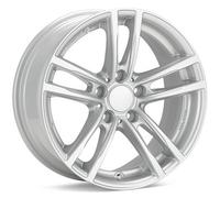Llanta aluminio RIAL X10 17" 8J 5x120 ET 30 72.6 POLAR SILBER