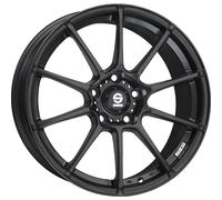 Sparco Llantas Assetto Gara 7,5x18 4x108 Negro mate para Ford Fiesta ST MUJ