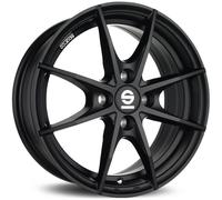 Llanta aluminio SPARCO TROFEO 4 16" 6.5J 4x100 ET 37 63.4 MATT BLACK