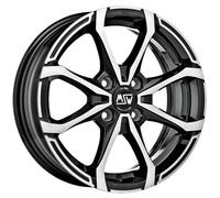 Llanta Msw Msw X4 5x15 4x100 Et38 60.1 Black Polish