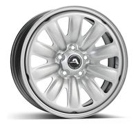 Llanta de acero Hybrid Alcar 01 silver 6.0Jx15 ET43 5x112 para Volkswagen Golf 1