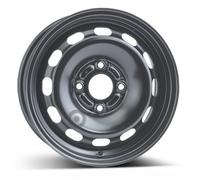 Llanta De Acero Para Ford Fiesta 5,5J14" 4X108 37,50 63,40 ALCAR 6355 BLACK