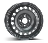 Alcar Stahlrad Llanta de acero 6795 14" 5J 4x100 ET35 57.1 Negro