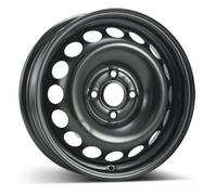 Alcar Stahlrad Llanta de acero 7510 15" 4,5J 4x100 ET35 54 Negra