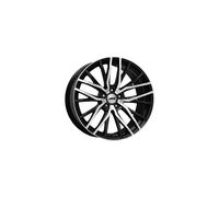 Llanta De Aluminio Aez Panama 8.5x19 5x108 Et56 Frontal Pulido Metálico Pistola