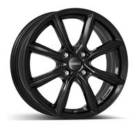 Llanta De Aluminio Dezent Dezent_tn_black 7x17 4x100 Et45 Brillo Negro