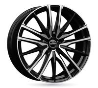 Llanta De Aluminio Gmp Sparta 9x21 5x114.3 Et37 Frontal Pulido Gris Mate