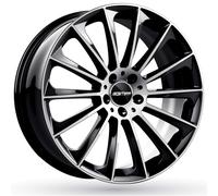 Llanta De Aluminio Gmp Stellar 9.5x19 5x112 Et50 Brillo Negro