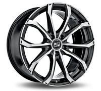Llanta Msw Msw48 8x19 5x112 Et45 73.1 Black