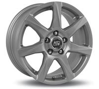 Llanta De Aluminio Msw Msw 77 7.5x17 5x112 Et50 Plateado