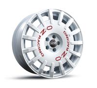Llanta aluminio OZ RACING RALLY RACING 19" 8.5J 5x112 ET 38 75 RACE WHITE RED LE