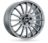 Llanta De Aluminio Oz Superturismo Gt 7x16 4x114.3 Et42 Letra Negra Gris