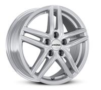 Llanta De Aluminio Ronal R65 S 6.5x16 5x112 Et54 Revestimiento Plateado