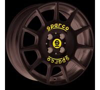 Llanta De Aluminio Sparco Terra 7.5x17 5x100 Et48 Letra Blanca Azul