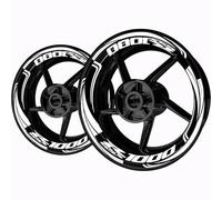 llanta de Pegatina Adhesivo Reflectante para Llantas De Motocicleta para Suzuki GSX-R1000 GSX R1000 GSXR1000 GSX-R GSXR 1000. Kit Protector Y Bujes Pegatinas Llantas Moto Completa