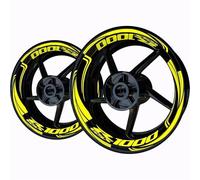 llanta de Pegatina Adhesivo Reflectante para Llantas De Motocicleta para Suzuki GSX-R1000 GSX R1000 GSXR1000 GSX-R GSXR 1000. Kit Protector Y Bujes Pegatinas Llantas Moto Completa