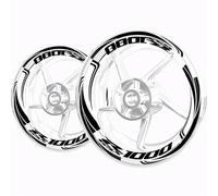 llanta de Pegatina Adhesivo Reflectante para Llantas De Motocicleta para Suzuki GSX-R1000 GSX R1000 GSXR1000 GSX-R GSXR 1000. Kit Protector Y Bujes Pegatinas Llantas Moto Completa