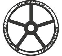 llanta de Pegatina Adhesivos para Llantas De Motocicleta para PCX 125 PCX125 PCX-125 20 Pulgadas Reflectantes para Y Bujes Pegatinas Llantas Moto Completa