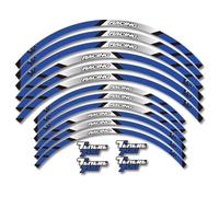 llanta de Pegatina Adhesivos Reflectantes para Llantas De Motocicleta para Yamaha Tenere700 Tenere 700 Cinta Adhesiva Reflectante Pegatinas para Buje Pegatinas Llantas Moto Completa