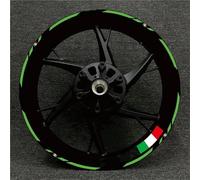 llanta de Pegatina Pegatinas para Llantas De Motocicleta para Ducati Monster 797, 796 Y 620 17 Pulgadas, Juego Pegatinas Reflectantes para Bujes Pegatinas Llantas Moto Completa