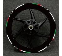 llanta de Pegatina Pegatinas para Llantas De Motocicleta para Ducati Monster 797, 796 Y 620 17 Pulgadas, Juego Pegatinas Reflectantes para Bujes Pegatinas Llantas Moto Completa