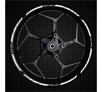 llanta de Pegatina Pegatinas para Llantas De Motocicleta para Yamaha MT-09 MT09 MT 09, Juego Pegatinas Reflectantes para Bujes Y Cintas Rayas Pegatinas Llantas Moto Completa