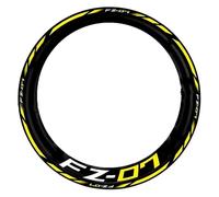 llanta de Pegatina Pegatinas para Ruedas De Motocicleta para Yamaha FZ-07 FZ07 FZ 07 Juego Pegatinas Reflectantes para Llantas Y Bujes Pegatinas Llantas Moto Completa