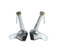 Llanta de Rueda Par de Go Kart, husillo de dirección delantera de 17mm para Quad ATV Buggy Drift, accesorios de motocicleta Ruedas para moto